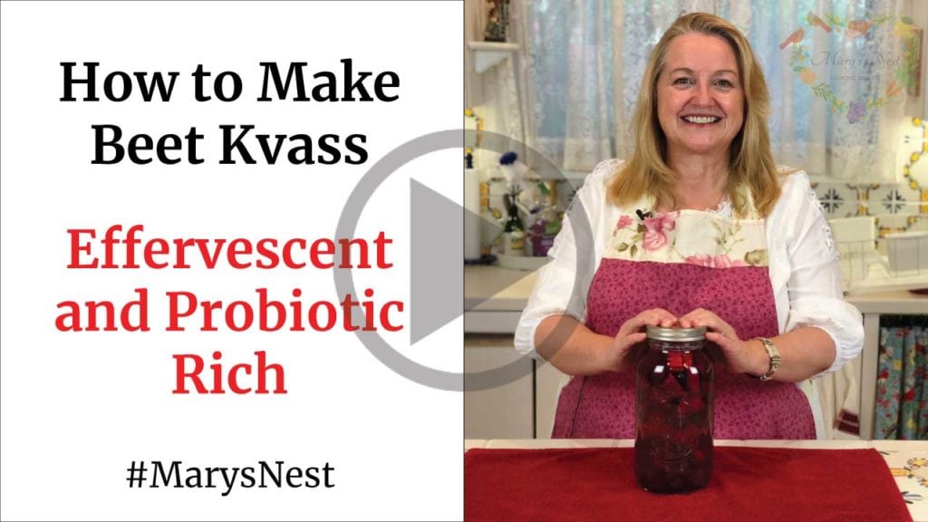 How to Make Beet Kvass YouTube Video