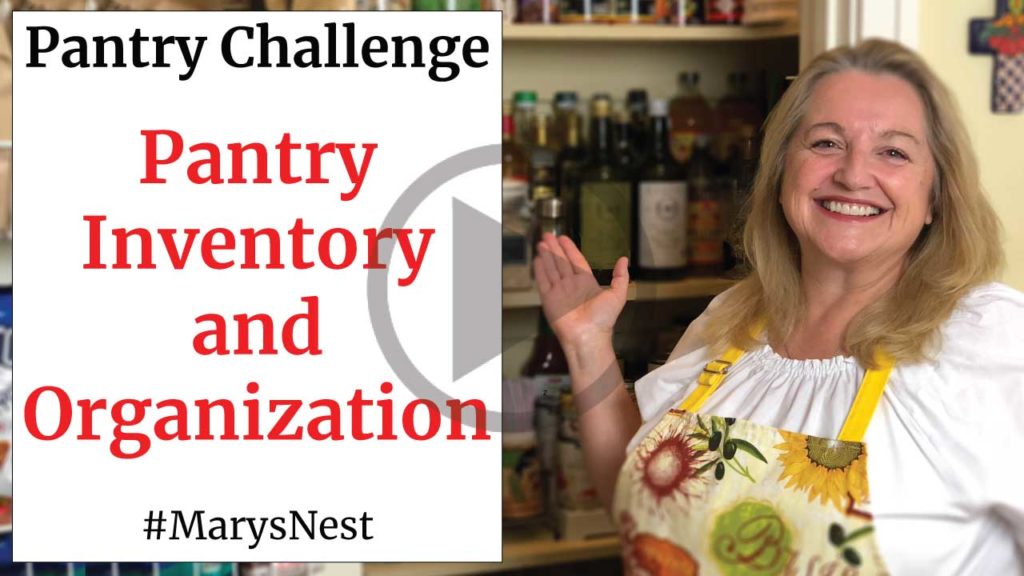 Pantry Challenge: Pantry Inventory and Organization YouTube