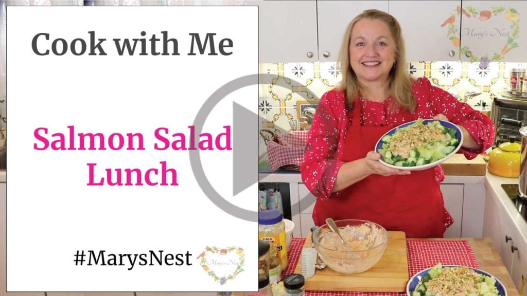 Cook with Me Salmon Salad Video