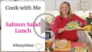 Cook with Me Salmon Salad Video