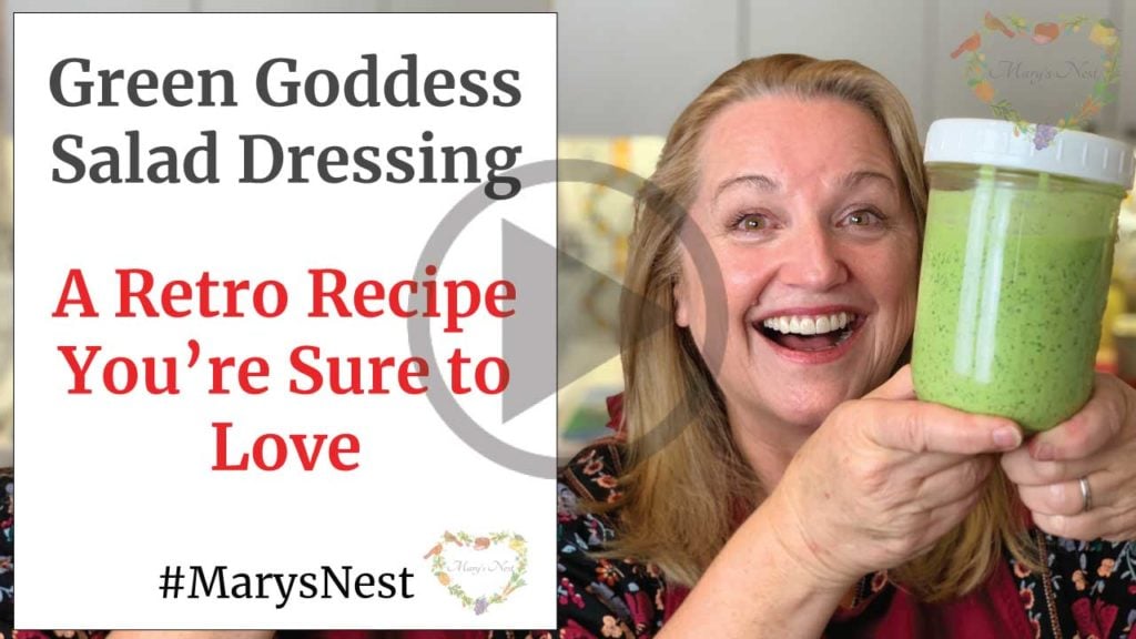 Green Goddess Salad Dressing Recipe Video