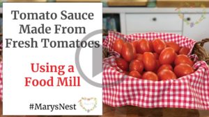 Homemade Tomato Sauce Recipe Video
