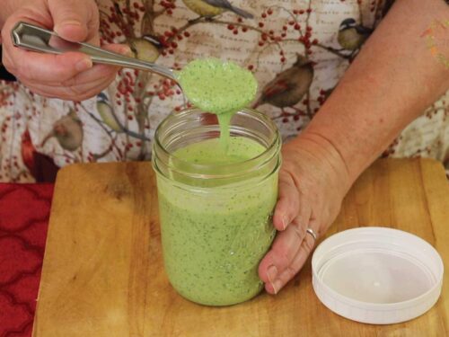 How to Make Green Goddess Salad Dressing (VIDEO)