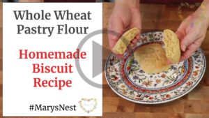 Whole Wheat Biscuits Recipe Video