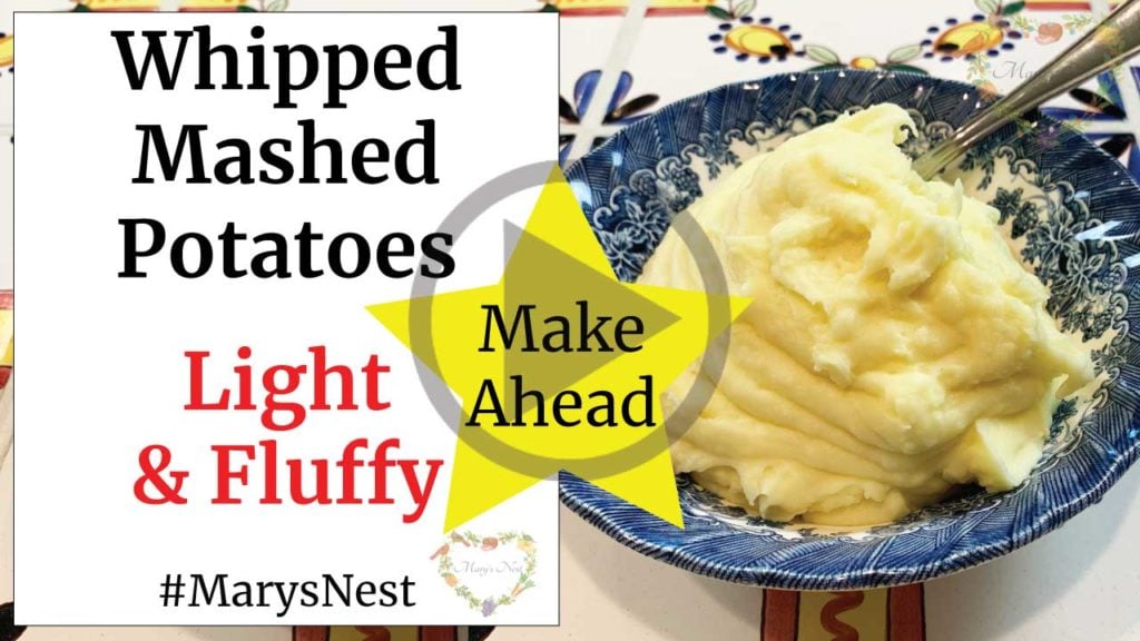 Whipped Mashed Potatoes Recipe Video