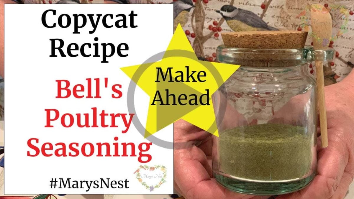 How to Make a Bell's Poultry Seasoning Copycat Recipe Mary's Nest
