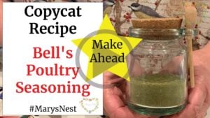Bell's Poultry Seasoning Copycat Recipe Video