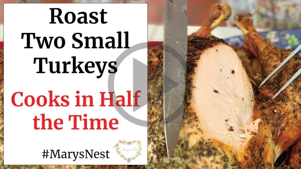Roast Two Small Turkeys Recipe Video