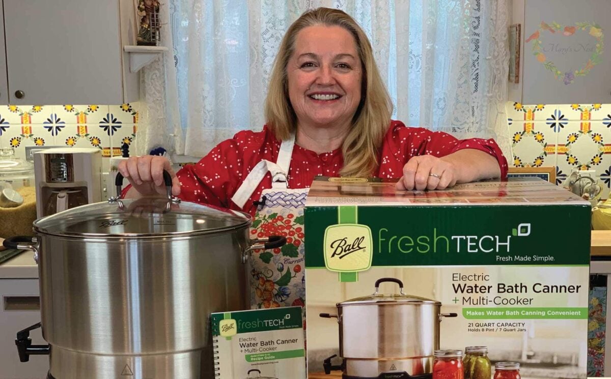 Mary's Nest Ball Electric Water Bath Canner Unboxing