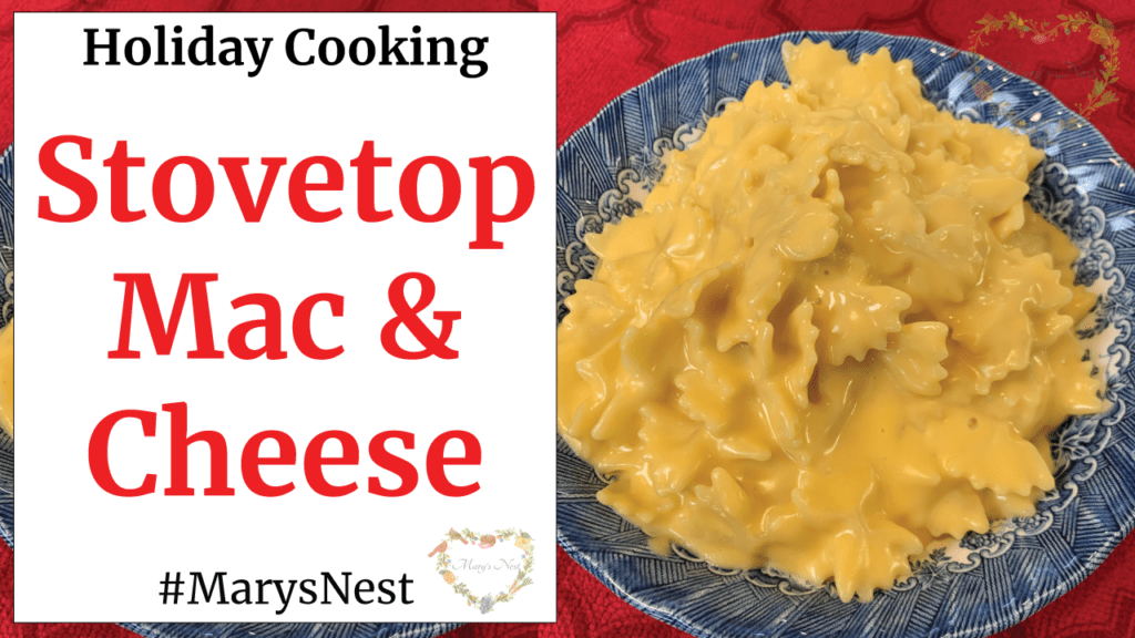 Stovetop Mac and Cheese Recipe Video