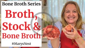 What is the Difference Between Broth, Stock, and Bone Broth and How to Make Them Video