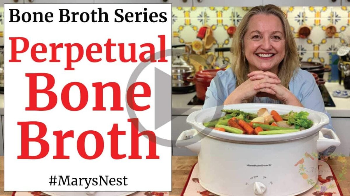 How to Make Turkey Bone Broth in the Slow Cooker Mary's Nest