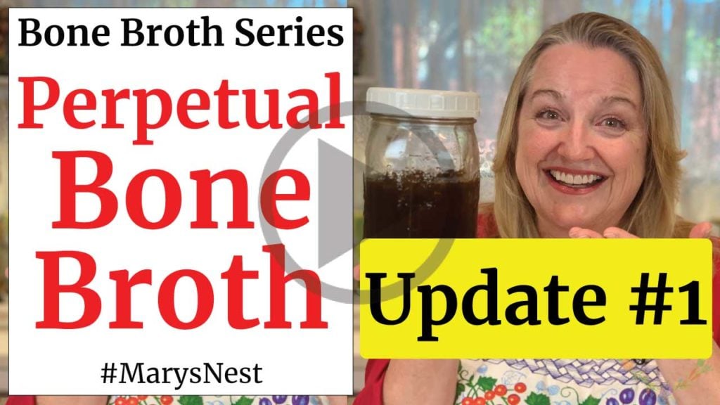 How to Make Perpetual Beef Bone Broth - Reuse Beef Bones for Endless Broth - UPDATE #1 Video