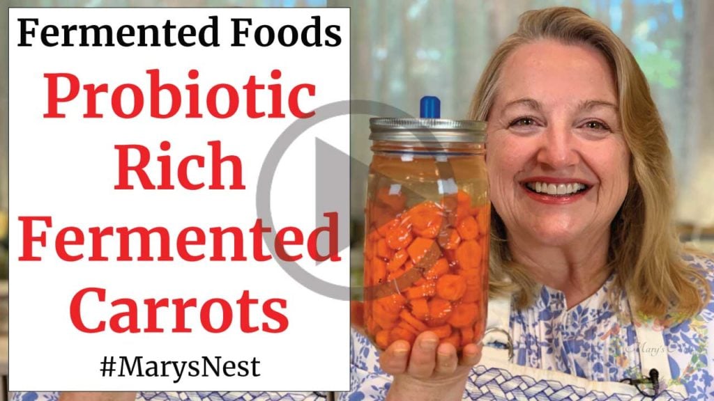 Probiotic Rich Fermented Carrots Recipe Video