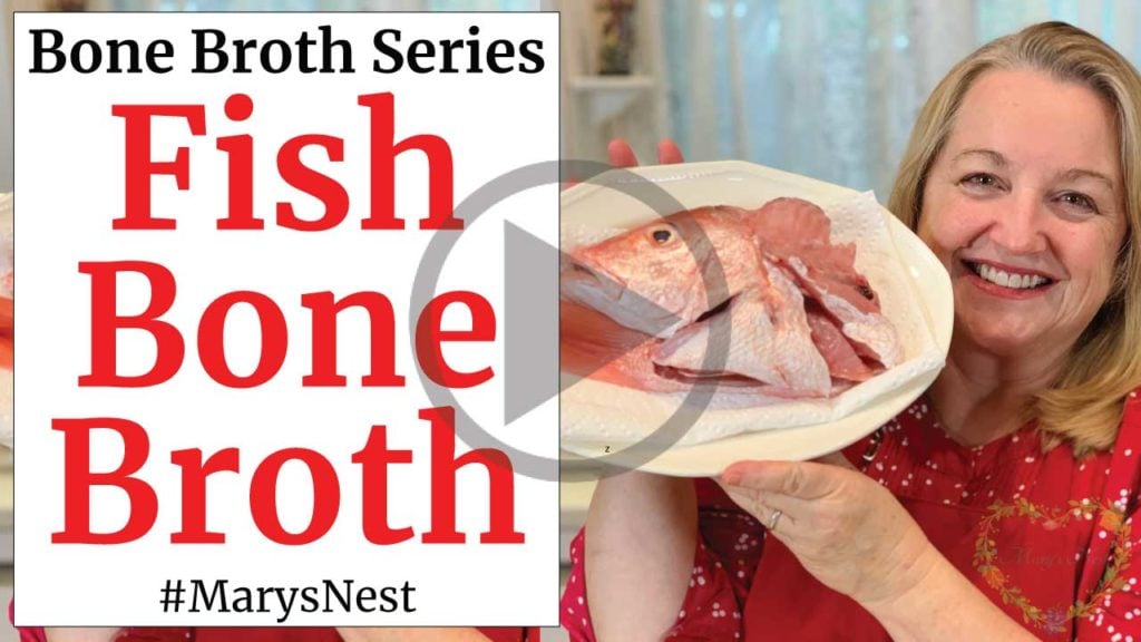 Fish Bone Broth Recipe Video
