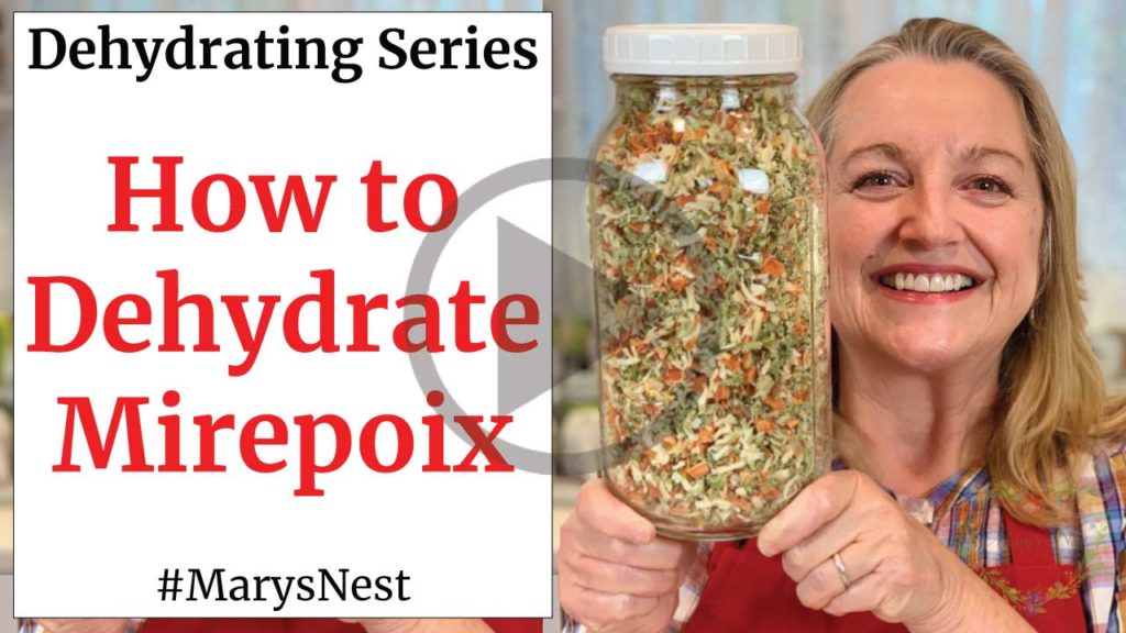 How to Make Mirepoix and Dehydrate It - FOOD DEHYDRATING 101 Video