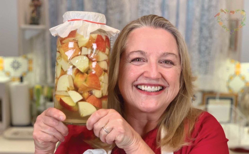 Marys NestHow to Make Homemade Apple Cider Vinegar with the Mother Recipe