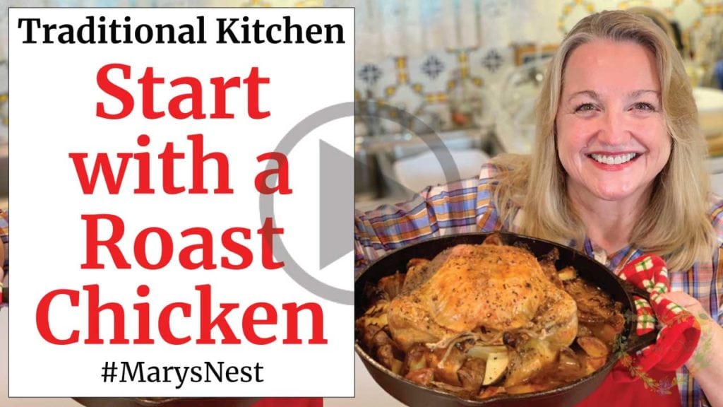 Start With A Roast Chicken In Cast Iron Recipe Video