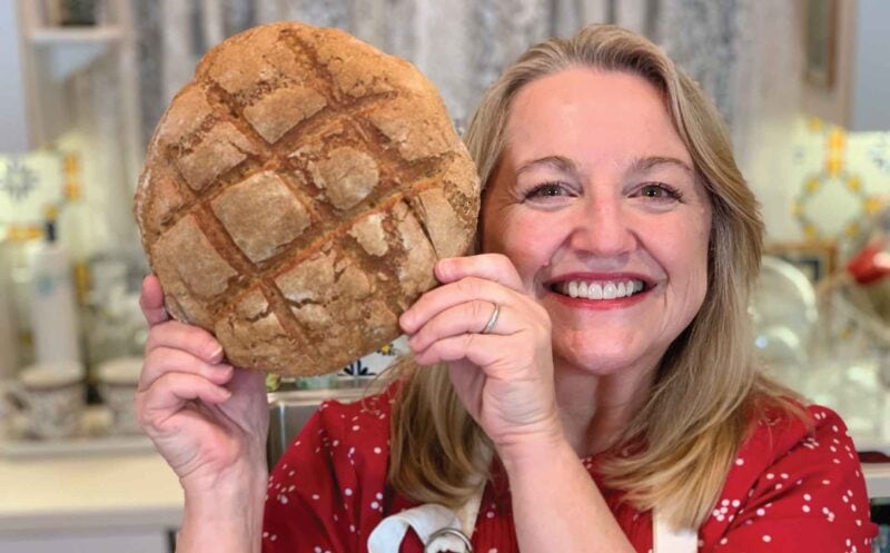 How to Make Fast No-Knead Sourdough Spelt Bread