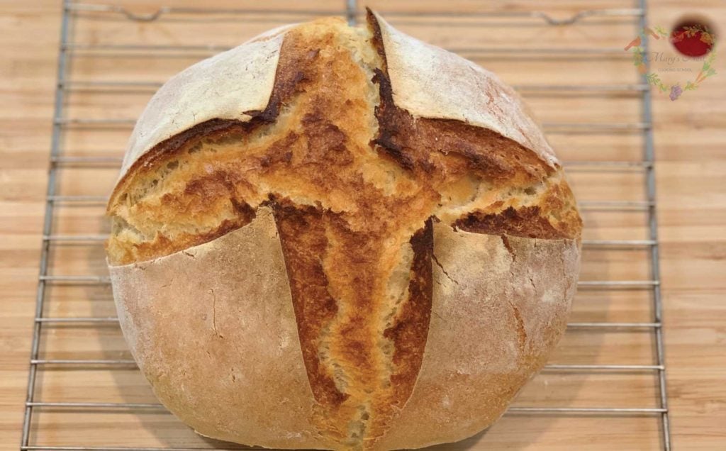 Round Sourdough Bread Boule
