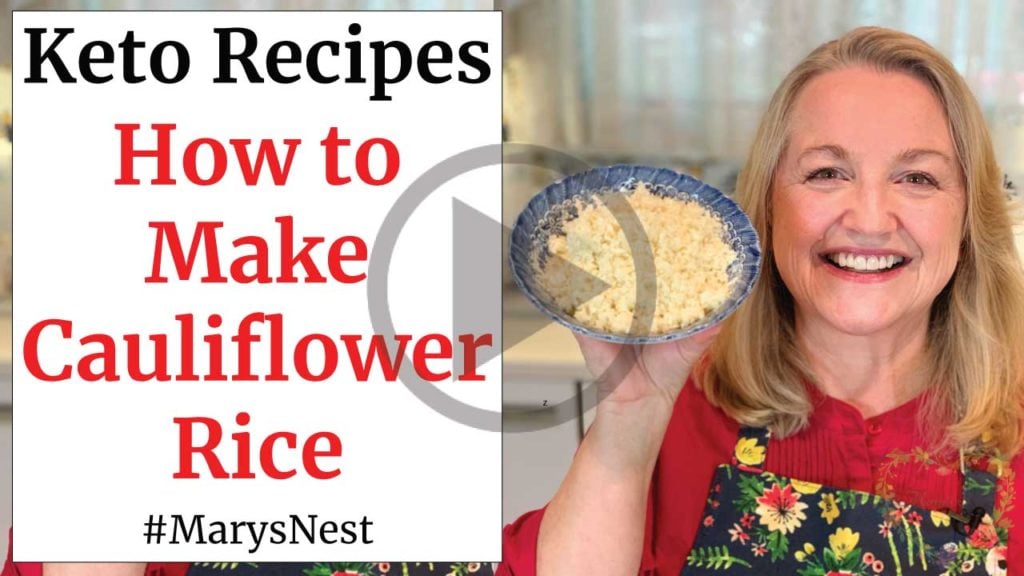 How to Make Cauliflower Rice video