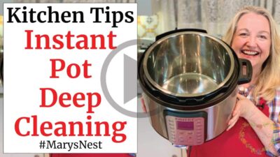 How to Clean Your Instant Pot - The Right Way! - Mary's Nest