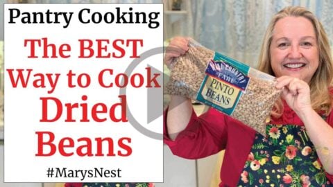 How to Cook Dried Beans - The Right Way! - Mary's Nest