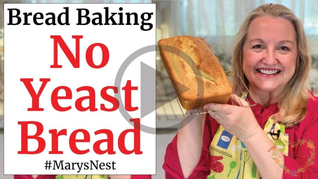 How To Make Bread Without Yeast Easy Quick Bread Mary S Nest