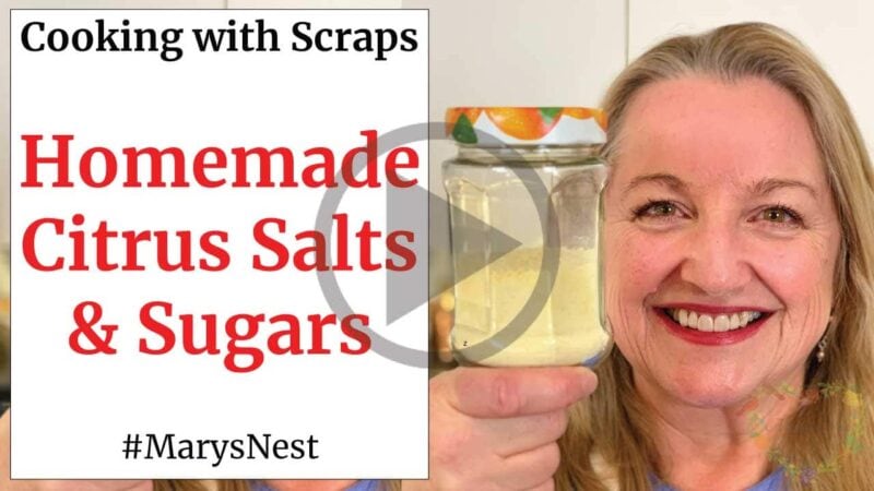 How to Make Fruit Scrap Vinegar - Mary's Nest