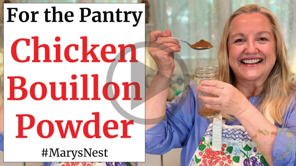 How To Make Chicken Bouillon Powder In The Oven Or Dehydrator Mary S Nest