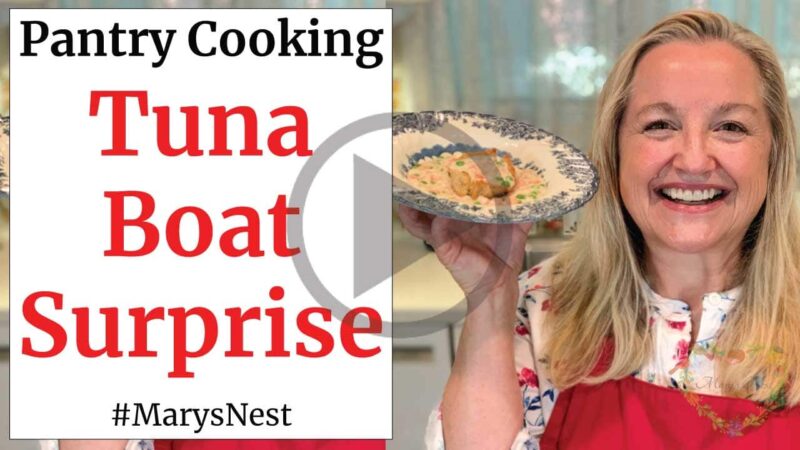 How to Make Tuna Boat Surprise Using Canned Tuna - Mary's Nest