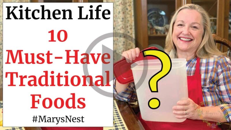 10 Essential Foods for the Traditional Foods Kitchen - Mary's Nest