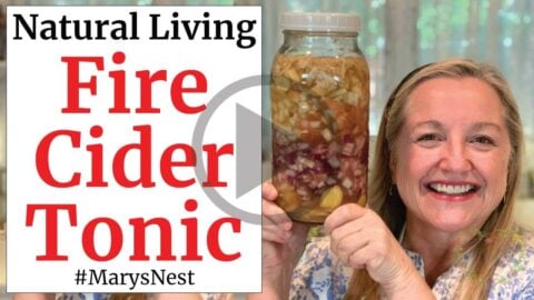 Fire Cider Tonic Recipe - The Master Tonic for Colds and Flu - Mary's Nest