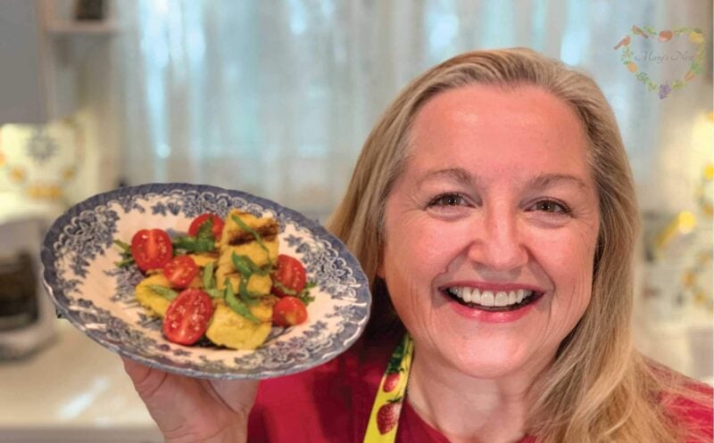 Grilled Polenta Recipe with Fresh Tomatoes