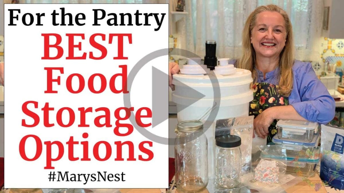 The Best Food Storage Supplies for Your Prepper Pantry - Mary's Nest