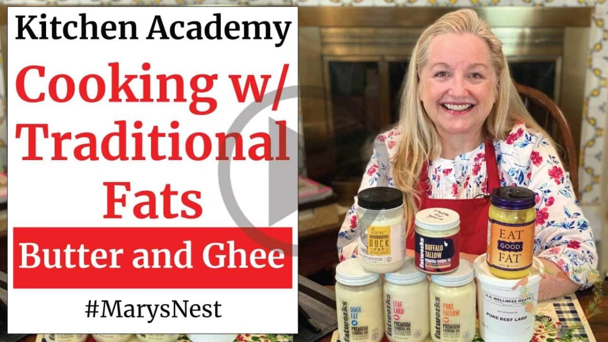The Importance of Cooking with Traditional Fats: Butter and Ghee - Mary ...