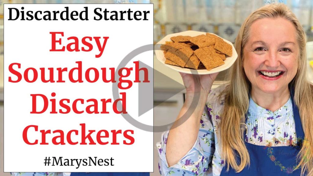 How to Make Easy Slice and Bake Healthy Crackers - Mary's Nest