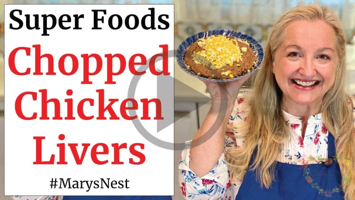 How To Make Chopped Chicken Livers - Mary's Nest