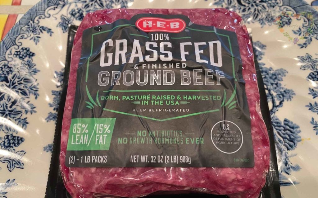 H-E-B Grass Fed & Finished Ground Beef, 85% Lean