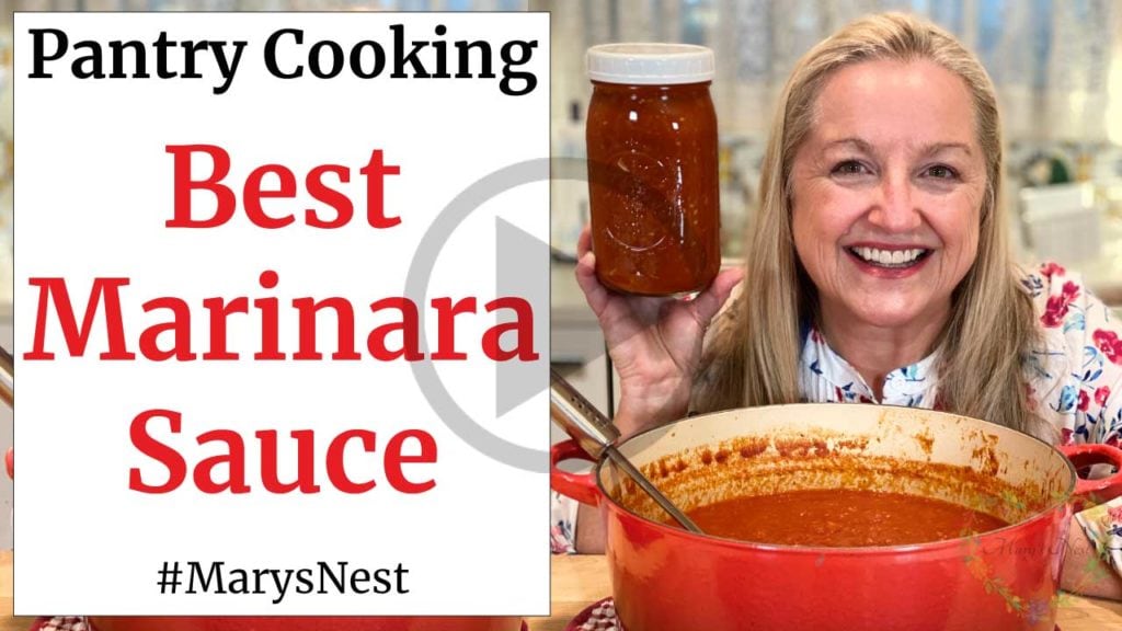 How To Make Marinara Sauce With Fresh Or Canned Tomatoes Mary S Nest