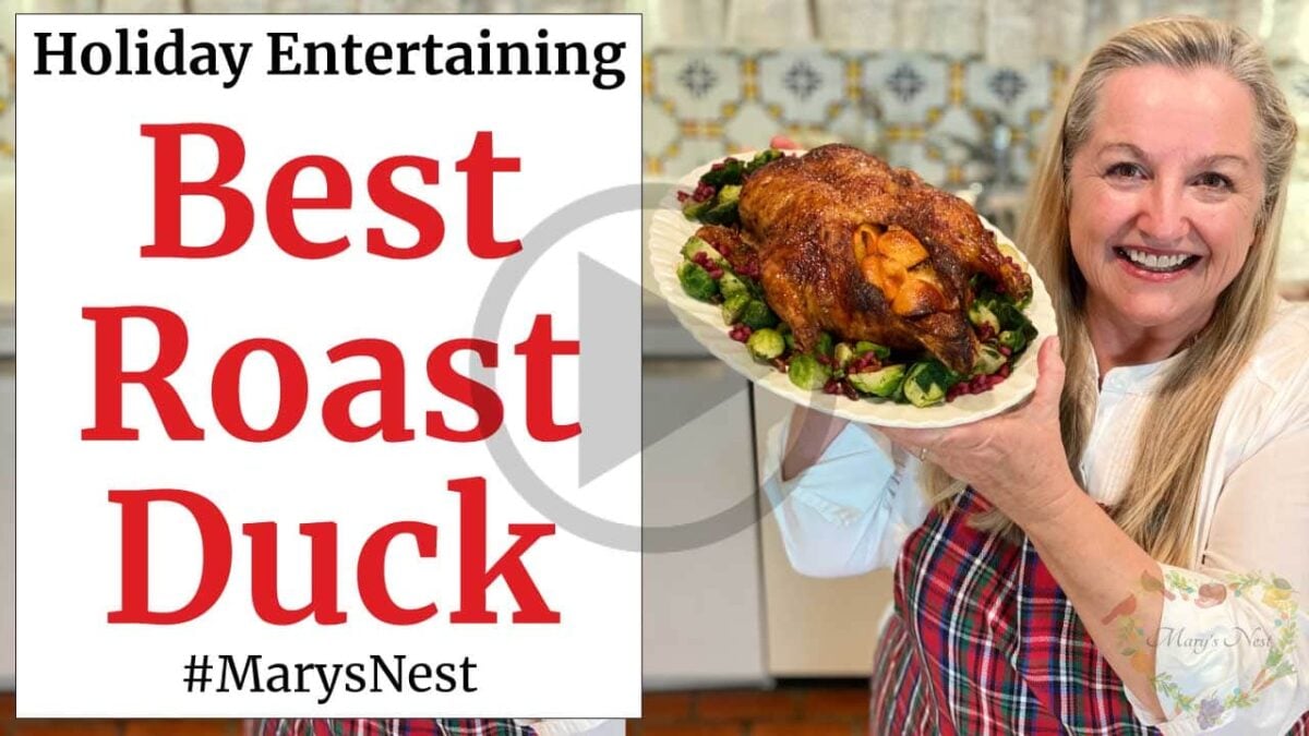How to Make the Best Roast Duck with Orange Marmalade Glaze - Mary's Nest