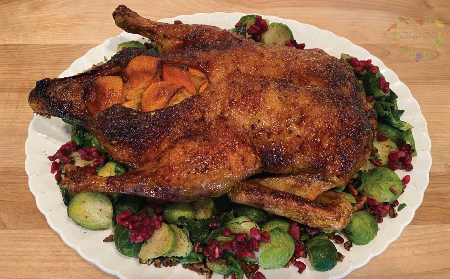 How to Make the Best Roast Duck with Orange Marmalade Glaze - Mary's Nest