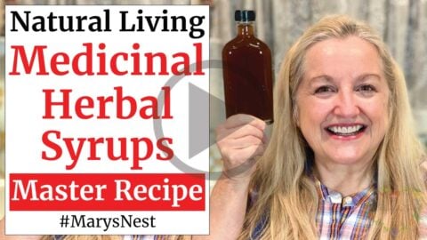 How to Make Medicinal Herbal Syrups Using Any Herb - Mary's Nest