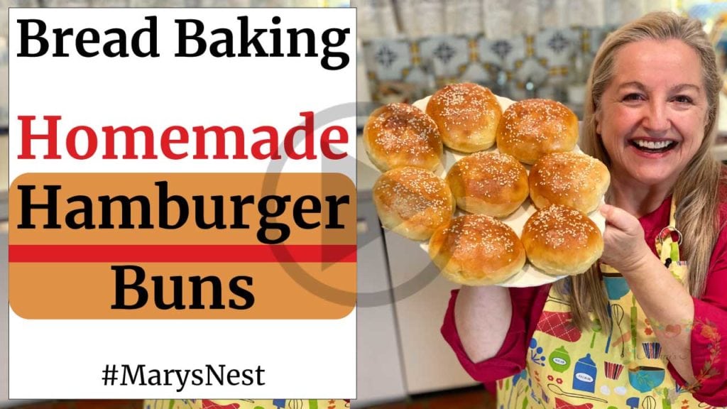 Homemade Hamburger Buns (With Video)