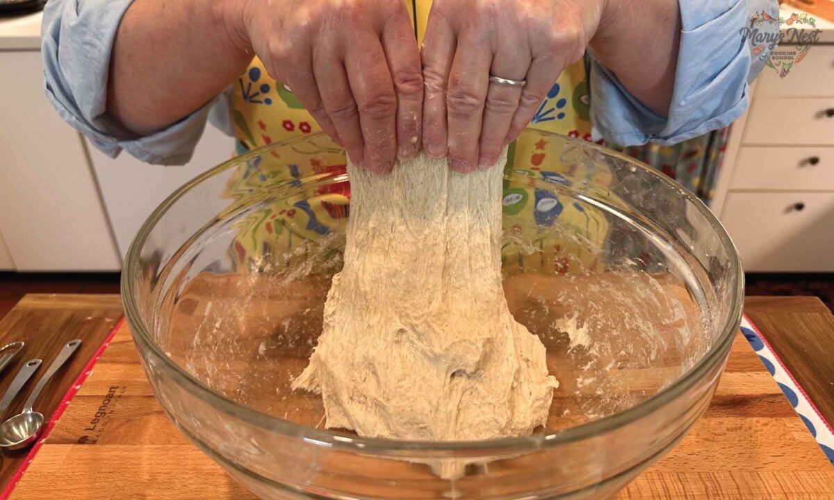 https://marysnest.com/wp-content/uploads/2023/03/Sourdough-Begin-Stretch-and-Fold-1200x720.jpg