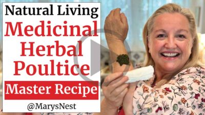 How to Make a Medicinal Herbal Poultice - Mary's Nest