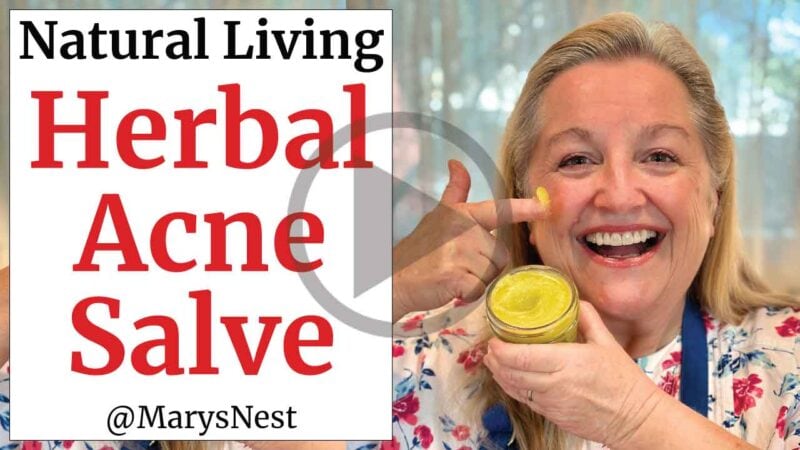 How to Make a Natural Acne Treatment - Mary's Nest