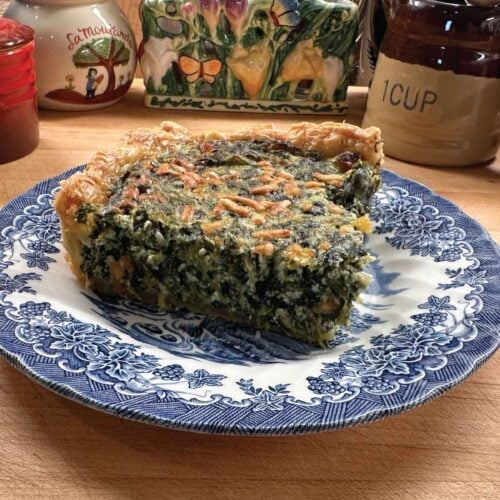 Northern Italian Spinach Ricotta Pie Recipe - Mary's Nest