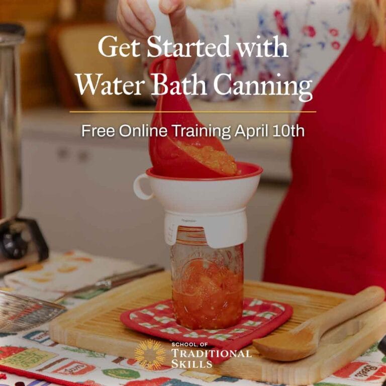 Mary Shrader's New Water Bath Canning Master Class with the School of ...